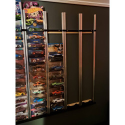 Ekspozytor na Hot Wheels w Blistrach | Stojak Kolekcjonerski Ścienny